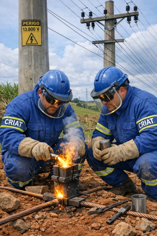 Regularização de SPDA e sistema de aterramento