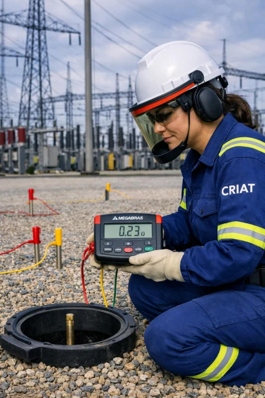 Solda exotérmica para aterramento e SPDA